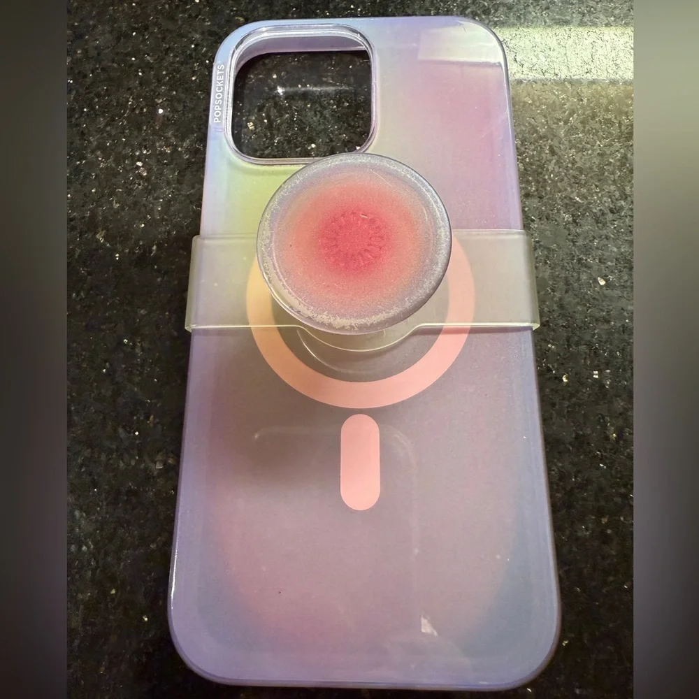 PopSocket case for iPhone 14 Pro Max for MagSafe in EUC